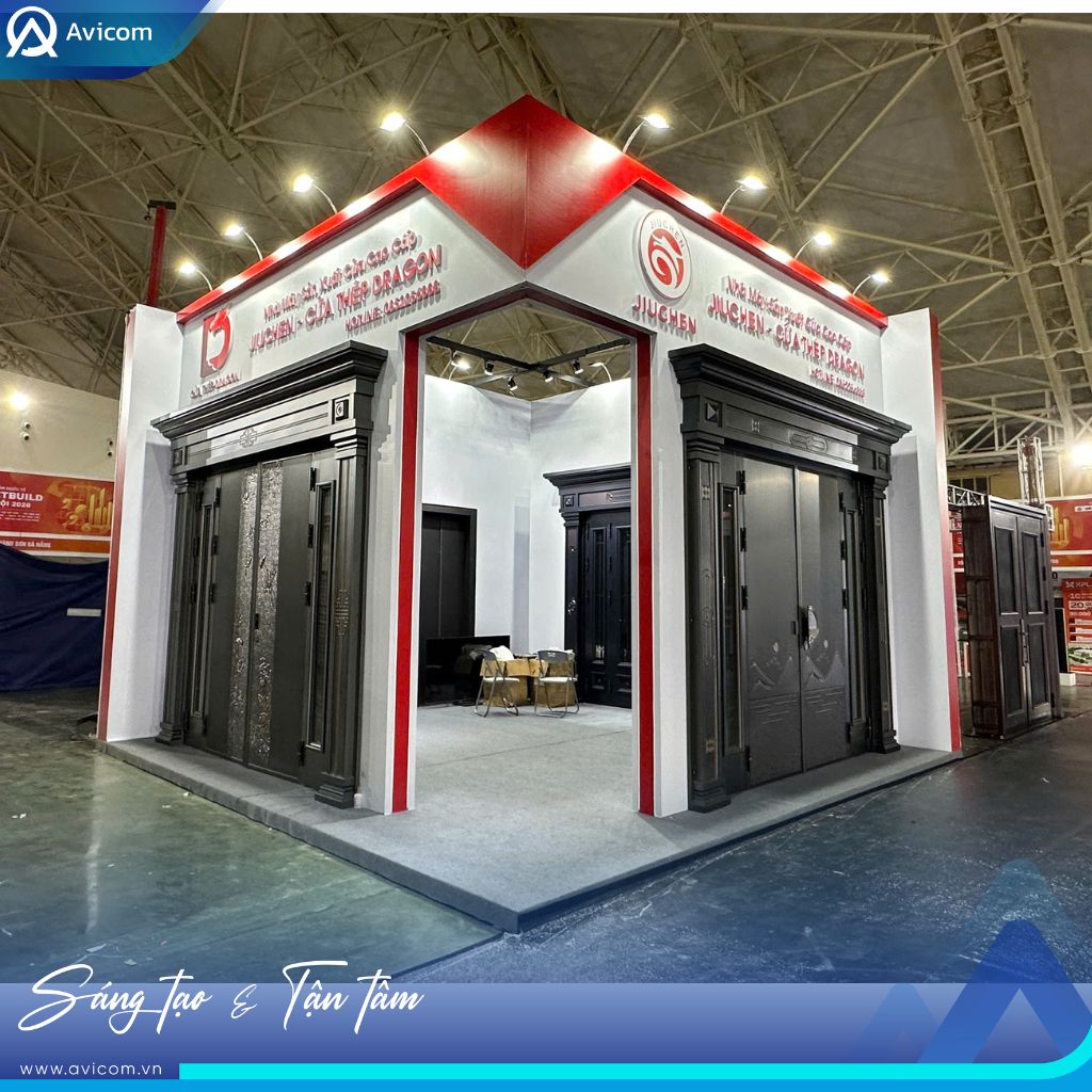 CỬA THÉP DRAGON (JIU CHEN) TẠI VIETBUILD HÀ NỘI 2026 – KHÔNG GIAN TÔN VINH GIÁ TRỊ VỮNG CHẮC &amp; ĐẲNG CẤP